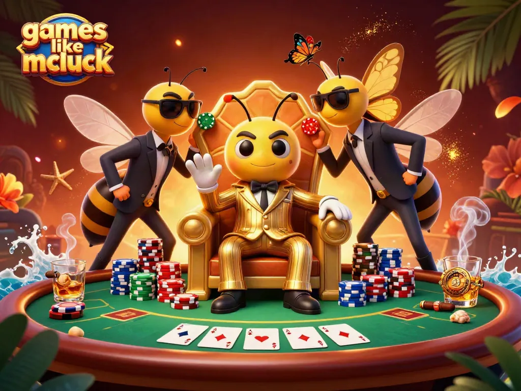 Play exciting games like mcluck featuring bounty-sized poker stacks, vibrant characters, and thrilling moments.