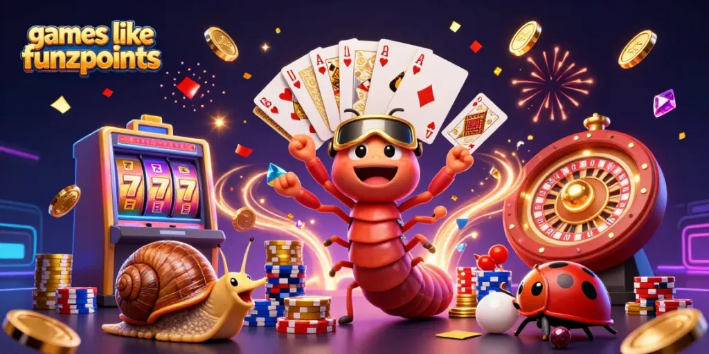 Play thrilling games like funzpoints with animated casino characters and vibrant visuals.