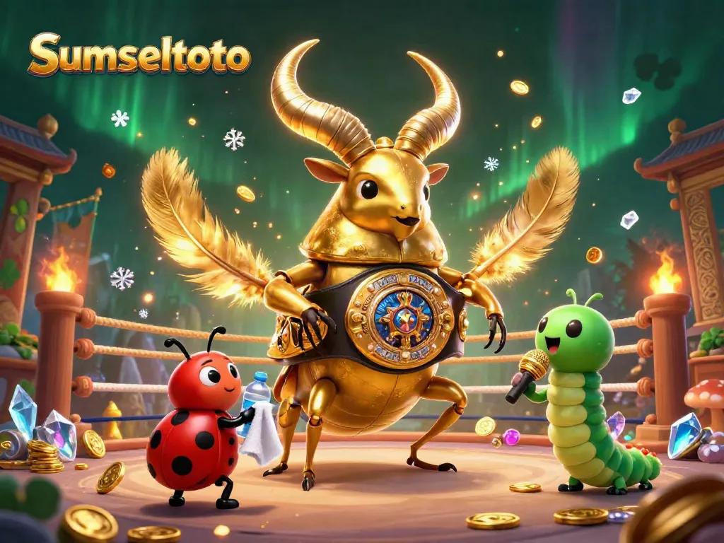 Engage in thrilling gameplay with sumseltoto in an exciting online lottery environment, featuring vibrant characters and dynamic effects.