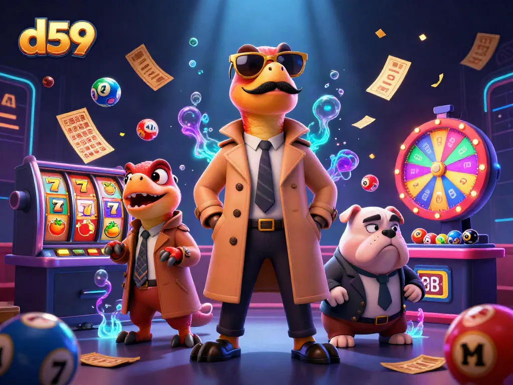 Witness the d59 raptors hilariously trying to enter a casino lounge amid joyful gaming chaos.