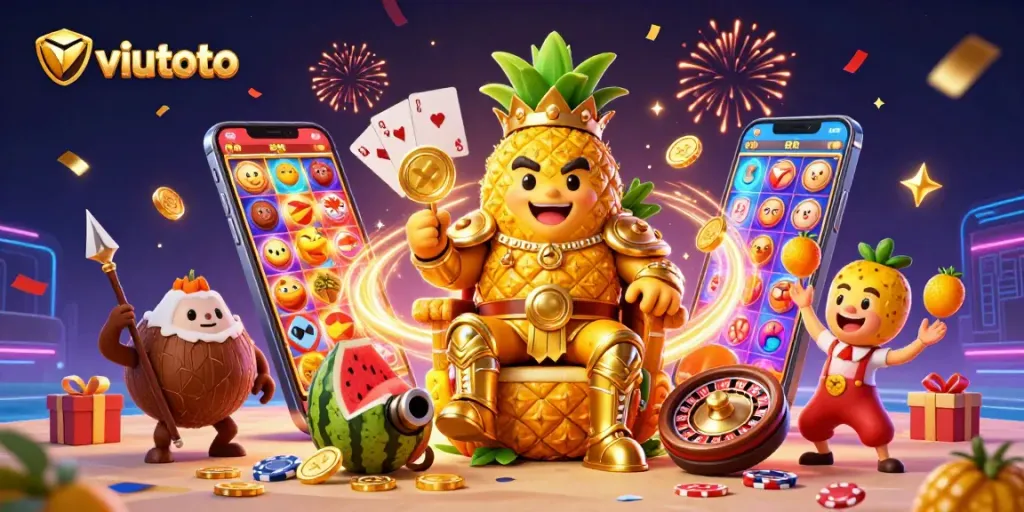 Memenangkan permainan di viutoto dengan simbol keberuntungan dan jackpot yang menarik.