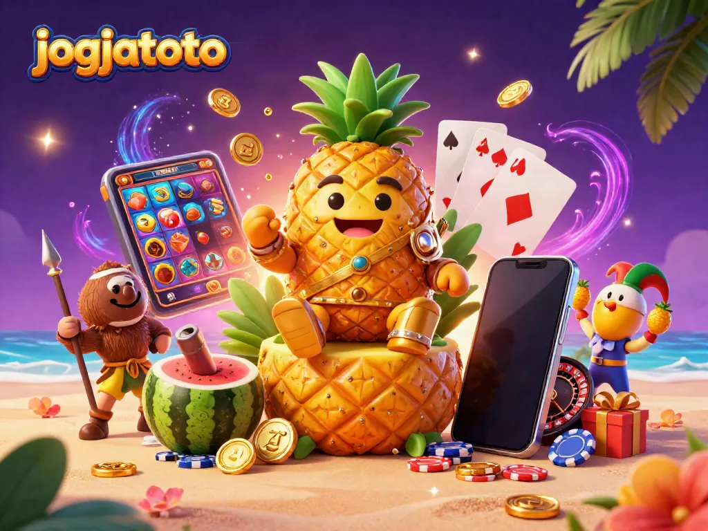 Engage in thrilling gameplay at jogjatoto with vibrant characters and dynamic casino elements.