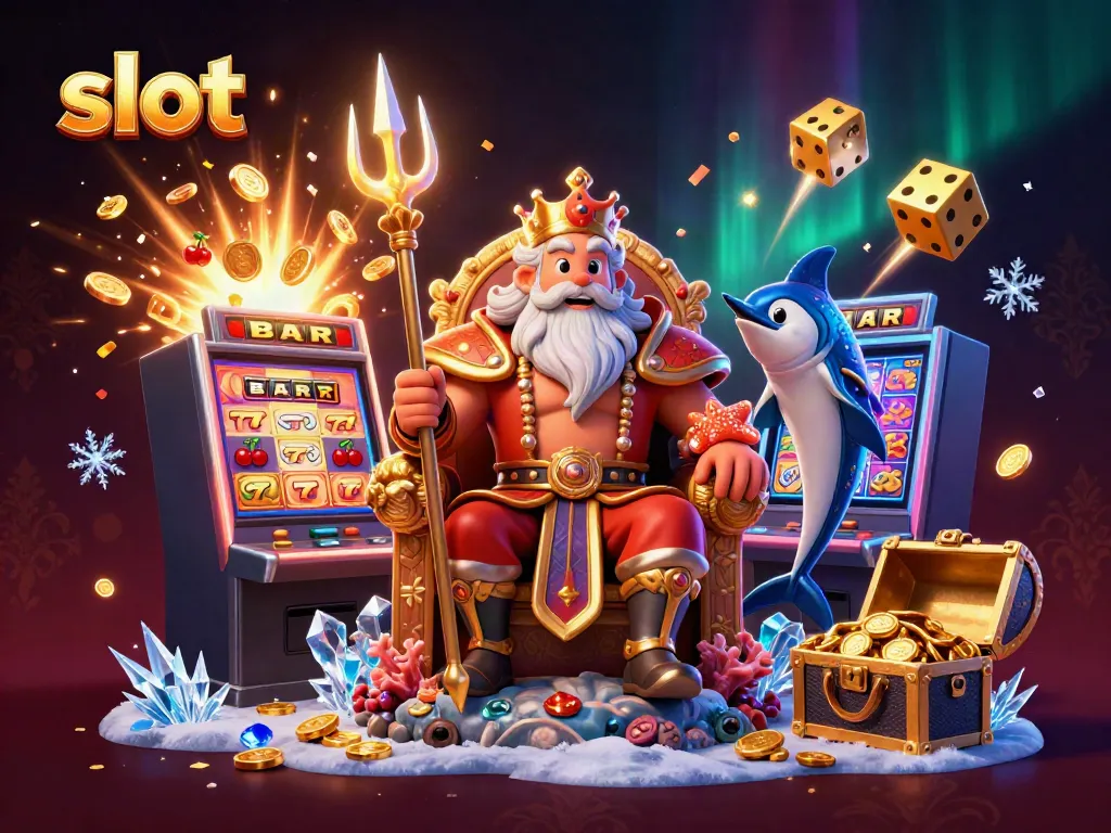 Experience thrilling slot action with colorful characters and vibrant casino elements.